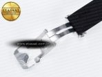 Classic Fusion Bang 42mm HBF 1:1 Best Edition Black Dial Diamonds Bezel on Black Leather Strap A2892 - Görsel 24