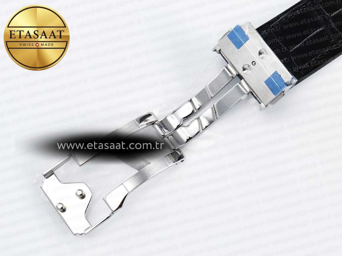 Classic Fusion Bang 42mm HBF 1:1 Best Edition Black Dial Diamonds Bezel on Black Leather Strap A2892 - Görsel 25