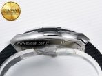 Classic Fusion Bang 42mm HBF 1:1 Best Edition Black Dial Diamonds Bezel on Black Rubber Strap A2892 - Görsel 14