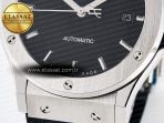 Classic Fusion Bang 42mm HBF 1:1 Best Edition Black Dial on Black Leather Strap A2892 - Görsel 12