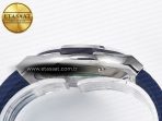 Classic Fusion Bang 42mm HBF 1:1 Best Edition Blue Dial Diamonds Bezel on Blue Leather Strap A2892 - Görsel 14