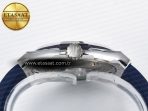 Classic Fusion Bang 42mm HBF 1:1 Best Edition Blue Dial Diamonds Bezel on Blue Leather Strap A2892 - Görsel 15
