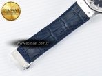 Classic Fusion Bang 42mm HBF 1:1 Best Edition Blue Dial Diamonds Bezel on Blue Leather Strap A2892 - Görsel 22