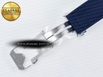 Classic Fusion Bang 42mm HBF 1:1 Best Edition Blue Dial Diamonds Bezel on Blue Leather Strap A2892 - Görsel 25