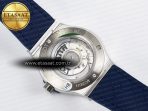 Classic Fusion Bang 42mm HBF 1:1 Best Edition Blue Dial on Blue Leather Strap A2892 - Görsel 17