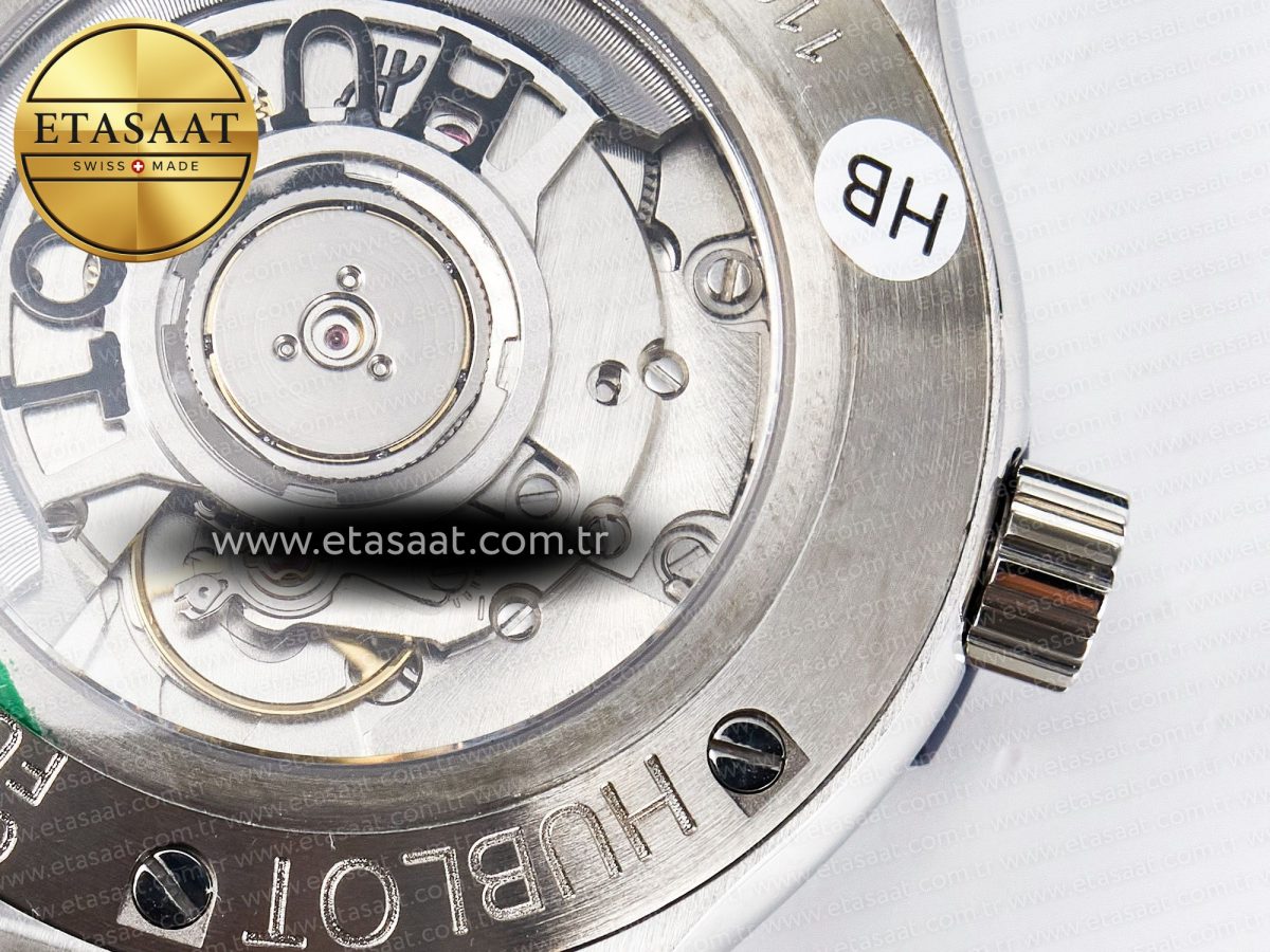 Classic Fusion Bang 42mm HBF 1:1 Best Edition Blue Dial on Blue Leather Strap A2892 - Görsel 20