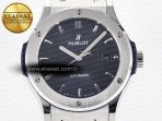 Classic Fusion Bang 42mm HBF 1:1 Best Edition Blue Dial on Blue Leather Strap A2892 - Görsel 4