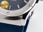 Classic Fusion Bang 42mm HBF 1:1 Best Edition Blue Dial on Blue Rubber Strap A2892 - Görsel 13