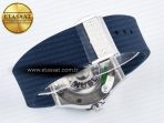 Classic Fusion Bang 42mm HBF 1:1 Best Edition Blue Dial on Blue Rubber Strap A2892 - Görsel 16