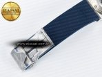 Classic Fusion Bang 42mm HBF 1:1 Best Edition Blue Dial on Blue Rubber Strap A2892 - Görsel 23