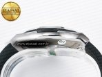 Classic Fusion Bang 42mm HBF 1:1 Best Edition Green Dial Diamonds Bezel on Green Leather Strap A2892 - Görsel 14