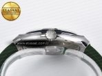 Classic Fusion Bang 42mm HBF 1:1 Best Edition Green Dial Diamonds Bezel on Green Rubber Strap A2892 - Görsel 15