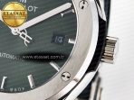 Classic Fusion Bang 42mm HBF 1:1 Best Edition Green Dial on Green Leather Strap A2892 - Görsel 11
