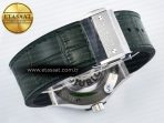 Classic Fusion Bang 42mm HBF 1:1 Best Edition Green Dial on Green Leather Strap A2892 - Görsel 16