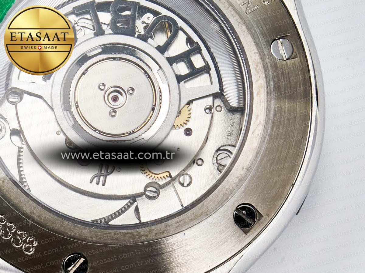Classic Fusion Bang 42mm HBF 1:1 Best Edition Green Dial on Green Leather Strap A2892 - Görsel 19