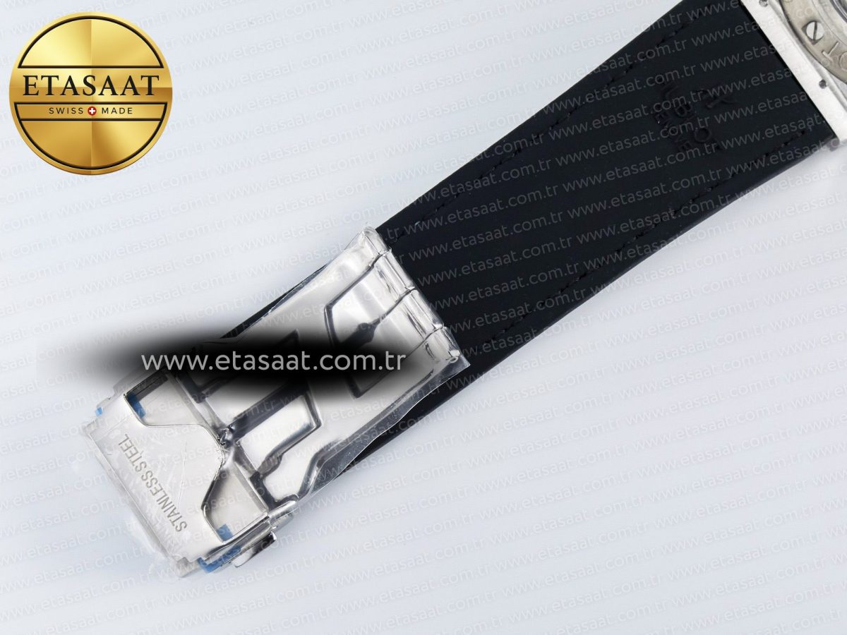 Classic Fusion Bang 42mm HBF 1:1 Best Edition Green Dial on Green Leather Strap A2892 - Görsel 23