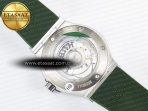 Classic Fusion Bang 42mm HBF 1:1 Best Edition Green Dial on Green Rubber Strap A2892 - Görsel 17