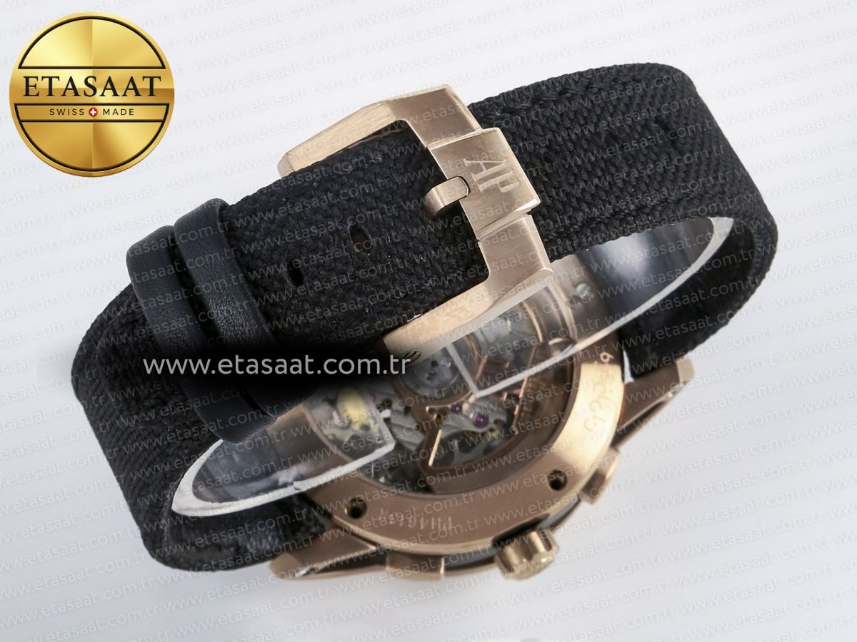 Code 11.59 Chrono 26393 RG APPF Best Edition Gray Dial on Black Nylon Strap A4401 - Görsel 17