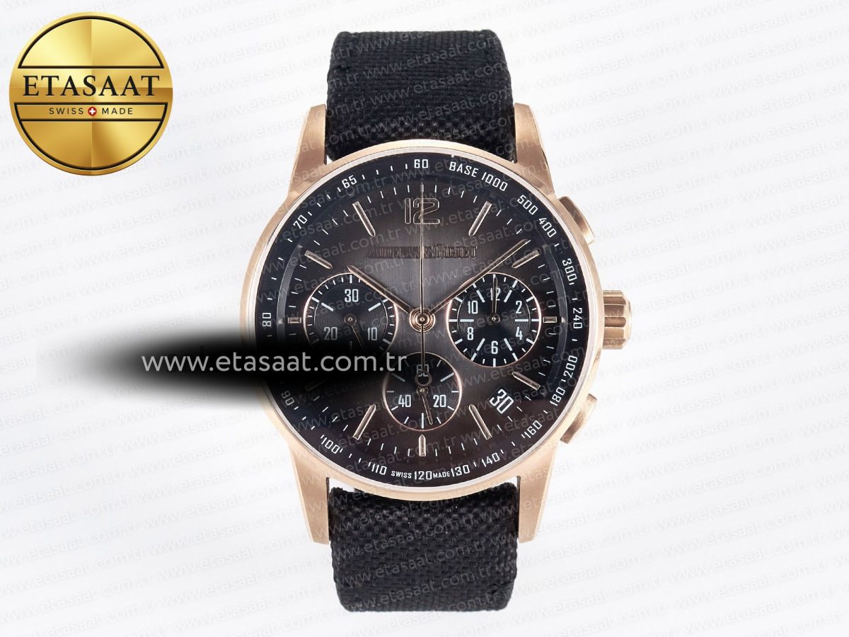 Code 11.59 Chrono 26393 RG APPF Best Edition Gray Dial on Black Nylon Strap A4401 - Görsel 3