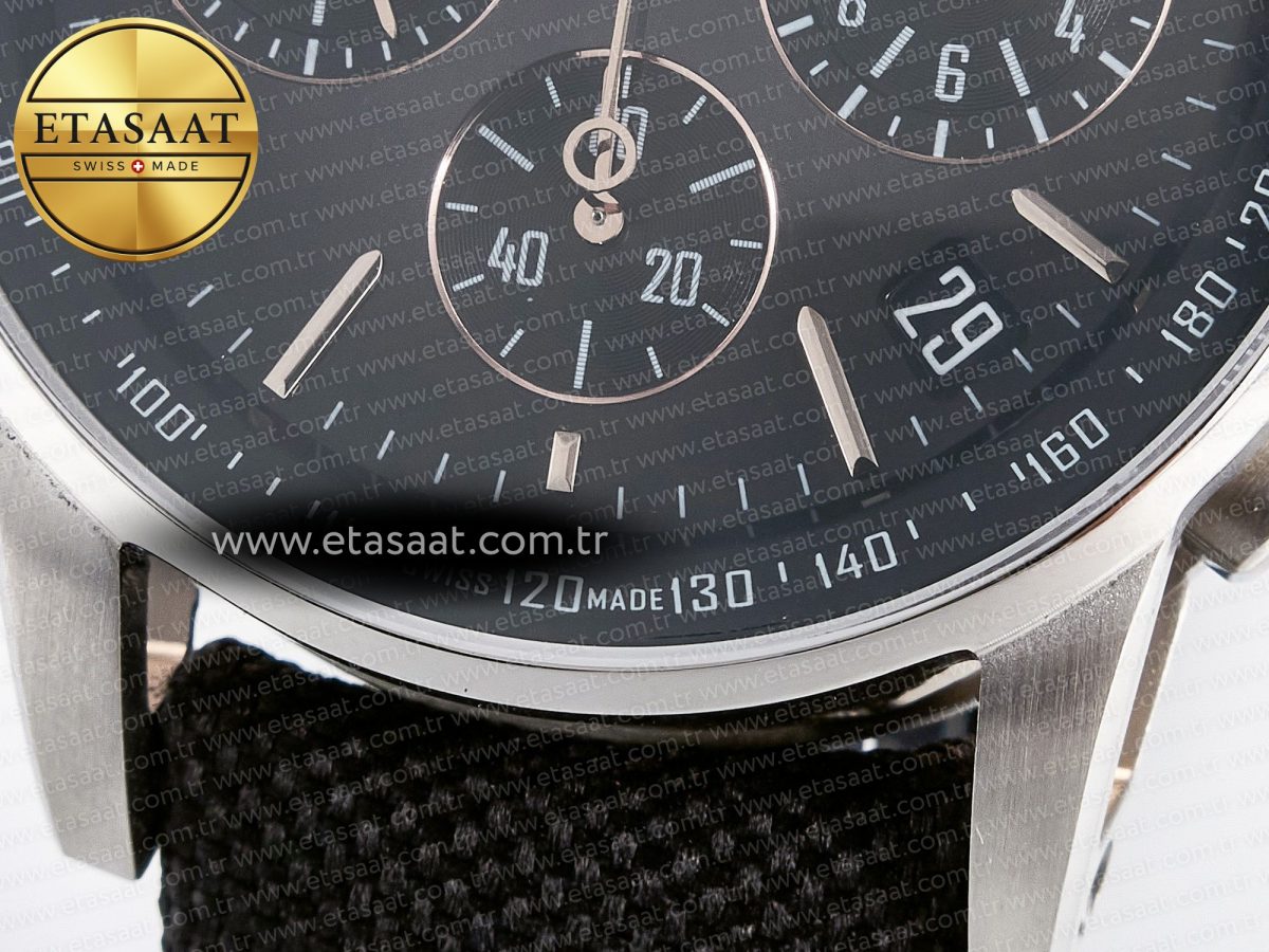 Code 11.59 Chrono 26393 SS APPF Best Edition Gray/RG Dial on Black Nylon Strap A4401 - Görsel 13