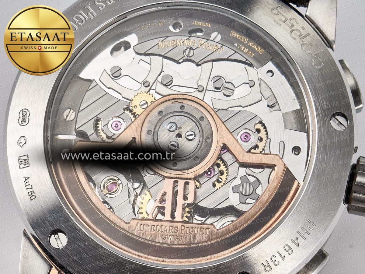 Code 11.59 Chrono 26393 SS APPF Best Edition Gray/RG Dial on Black Nylon Strap A4401 - Görsel 19