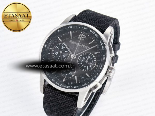 Code 11.59 Chrono 26393 SS APPF Best Edition Gray/SS Dial on Black Nylon Strap A4401