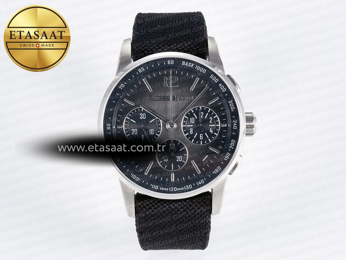 Code 11.59 Chrono 26393 SS APPF Best Edition Gray/SS Dial on Black Nylon Strap A4401 - Görsel 3