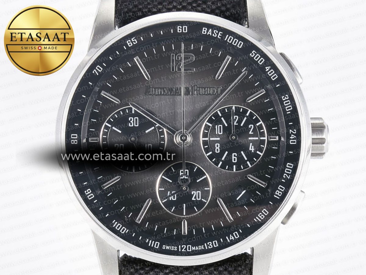Code 11.59 Chrono 26393 SS APPF Best Edition Gray/SS Dial on Black Nylon Strap A4401 - Görsel 4