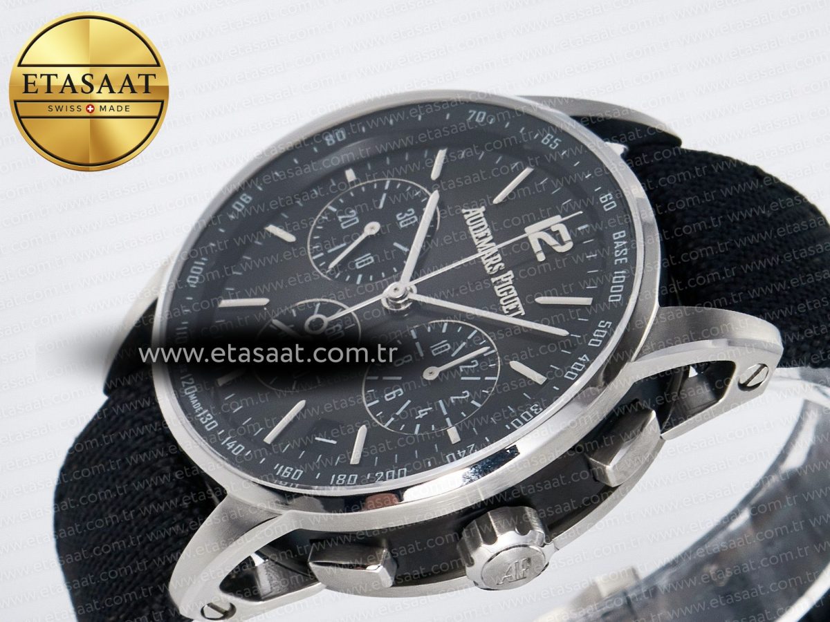Code 11.59 Chrono 26393 SS APPF Best Edition Gray/SS Dial on Black Nylon Strap A4401 - Görsel 6
