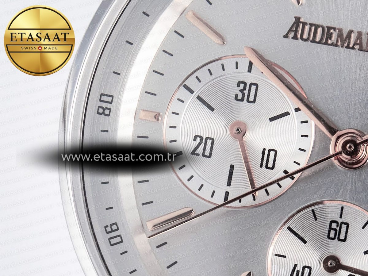 Code 11.59 Chrono 26393 SS APPF Best Edition Silver Dial on White Nylon Strap A4401 - Görsel 13