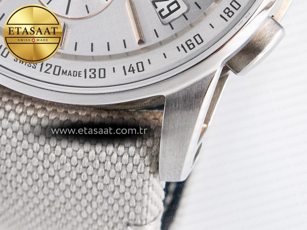 Code 11.59 Chrono 26393 SS APPF Best Edition Silver Dial on White Nylon Strap A4401 - Görsel 14