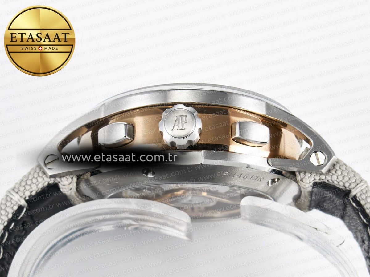 Code 11.59 Chrono 26393 SS APPF Best Edition Silver Dial on White Nylon Strap A4401 - Görsel 16