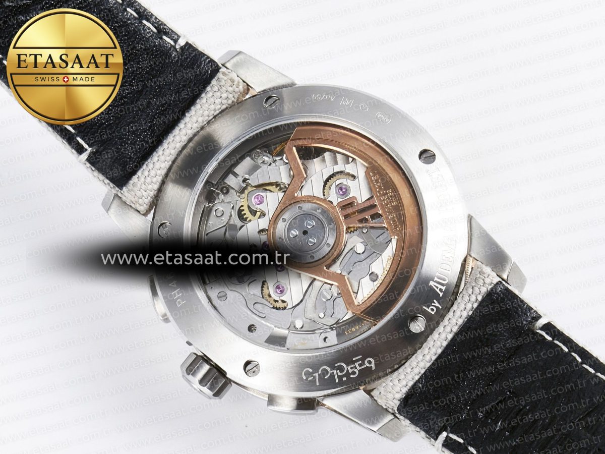 Code 11.59 Chrono 26393 SS APPF Best Edition Silver Dial on White Nylon Strap A4401 - Görsel 18