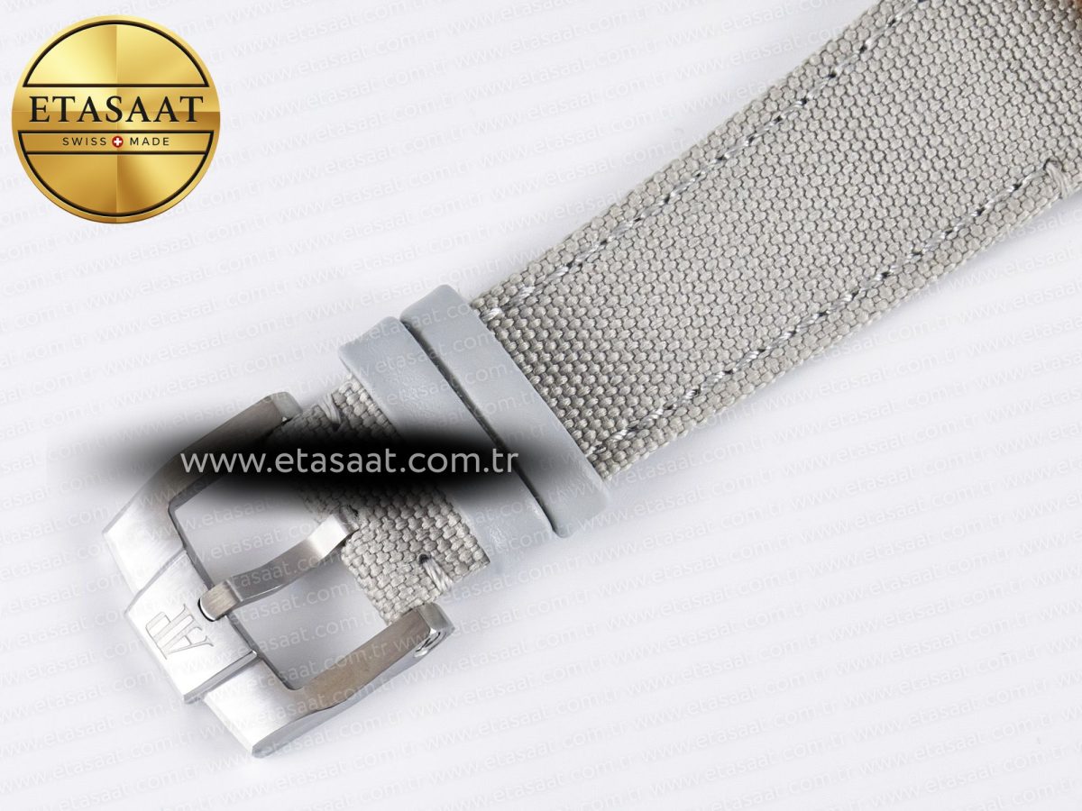 Code 11.59 Chrono 26393 SS APPF Best Edition Silver Dial on White Nylon Strap A4401 - Görsel 23