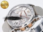 Code 11.59 Chrono 26393 SS APPF Best Edition Silver Dial on White Nylon Strap A4401 - Görsel 6