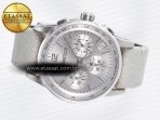 Code 11.59 Chrono 26393 SS APPF Best Edition Silver Dial on White Nylon Strap A4401 - Görsel 9