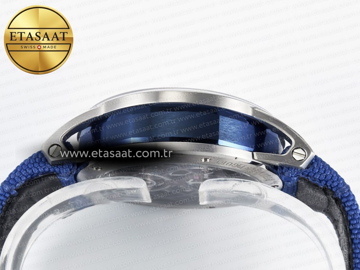 CODE 11.59 Tourbillon 26600 SS APPF Best Edition Blue Dial on Blue Nylon Strap A2948 - Görsel 14