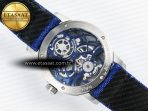 CODE 11.59 Tourbillon 26600 SS APPF Best Edition Blue Dial on Blue Nylon Strap A2948 - Görsel 19