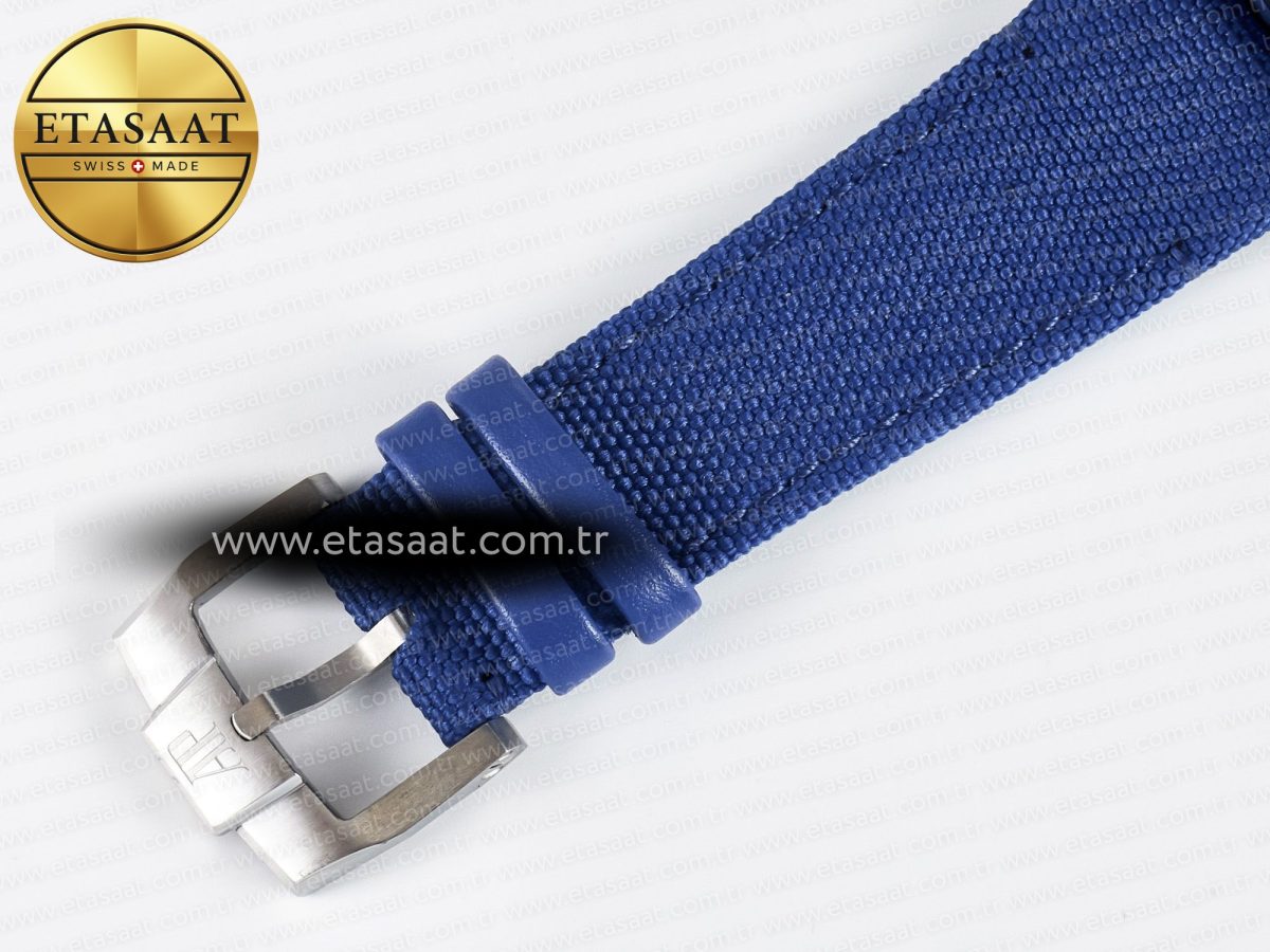 CODE 11.59 Tourbillon 26600 SS APPF Best Edition Blue Dial on Blue Nylon Strap A2948 - Görsel 21