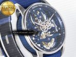 CODE 11.59 Tourbillon 26600 SS APPF Best Edition Blue Dial on Blue Nylon Strap A2948 - Görsel 5