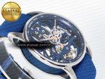 CODE 11.59 Tourbillon 26600 SS APPF Best Edition Blue Dial on Blue Nylon Strap A2948 - Görsel 7