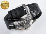 CODE 11.59 Tourbillon 26600 SS APPF Best Edition White Dial on Black Leather Strap A2948 - Görsel 16