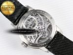 CODE 11.59 Tourbillon 26600 SS APPF Best Edition White Dial on Black Leather Strap A2948 - Görsel 17