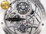 CODE 11.59 Tourbillon 26600 SS APPF Best Edition White Dial on Black Leather Strap A2948 - Görsel 18