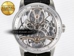 CODE 11.59 Tourbillon 26600 SS APPF Best Edition White Dial on Black Leather Strap A2948 - Görsel 4