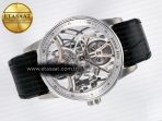 CODE 11.59 Tourbillon 26600 SS APPF Best Edition White Dial on Black Leather Strap A2948 - Görsel 8