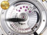 CONSTELLATION 39MM SS/YG DIAMONDS BEZEL ASWF 1:1 BEST EDITION WHITE DIAMONDS DIAL ON SS/YG BRACELET A8800 - Görsel 15