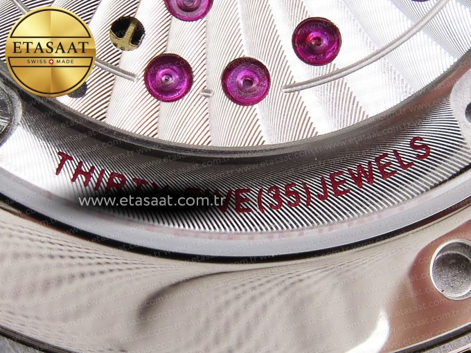 CONSTELLATION 39MM SS/YG DIAMONDS BEZEL ASWF 1:1 BEST EDITION WHITE DIAMONDS DIAL ON SS/YG BRACELET A8800 - Görsel 18