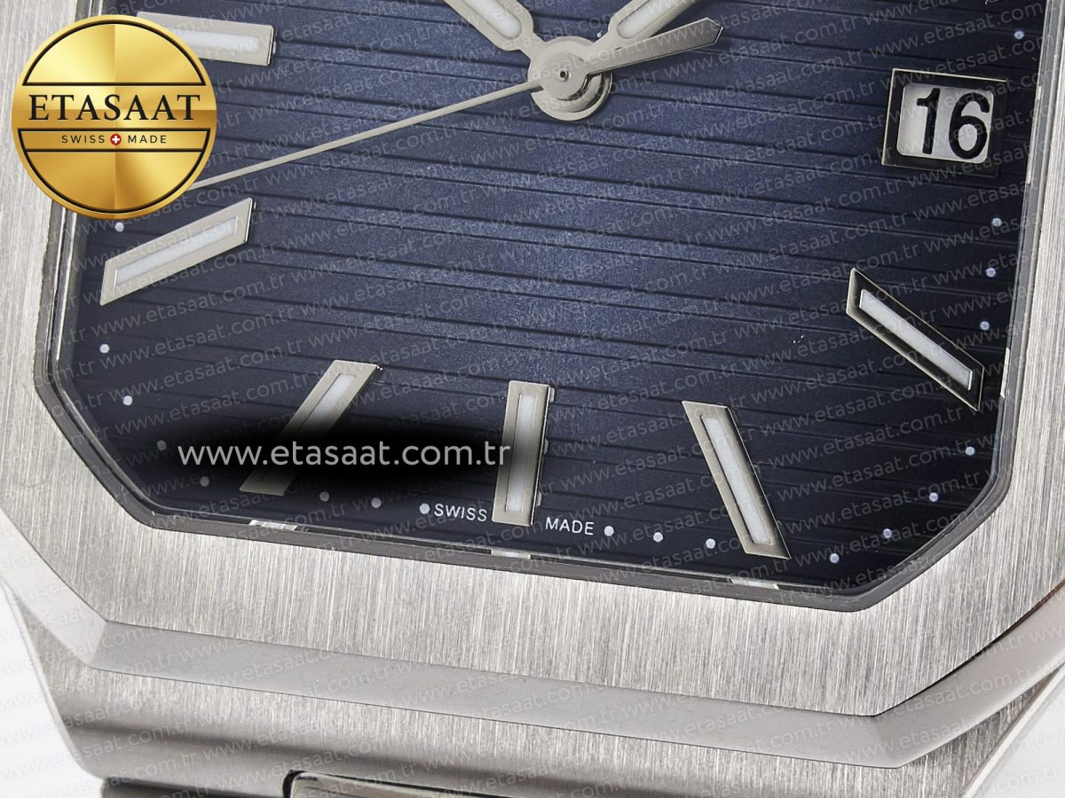 Patek Philippe Cubitus 5821 Blue Dial on SS A330 - Görsel 12