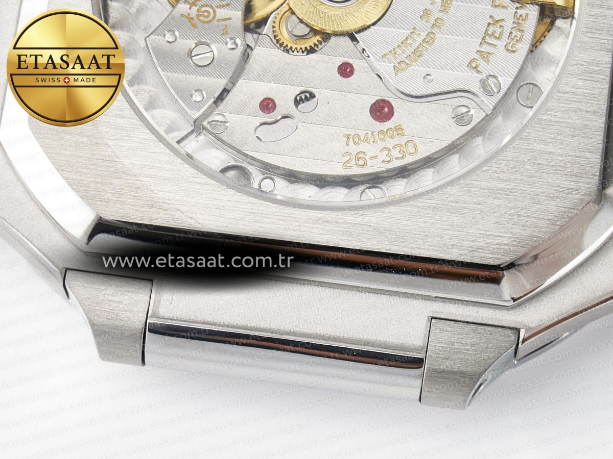 Patek Philippe Cubitus 5821 Blue Dial on SS A330 - Görsel 19